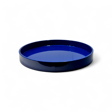 Blue Round Trays - Large