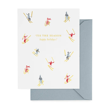 'Tis Ski Season Card