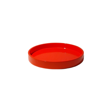 Orange Round Tray - Large