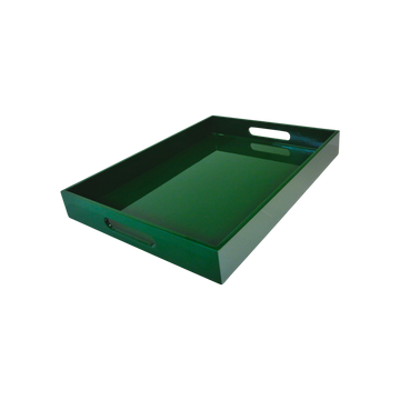 Dark Green Serving Tray - Medium