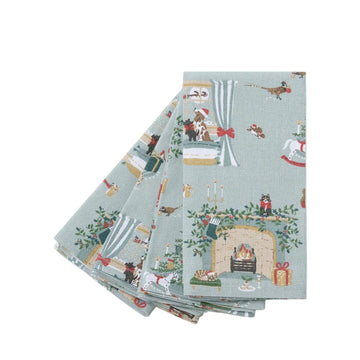Cosy Christmas Napkins - set of 4