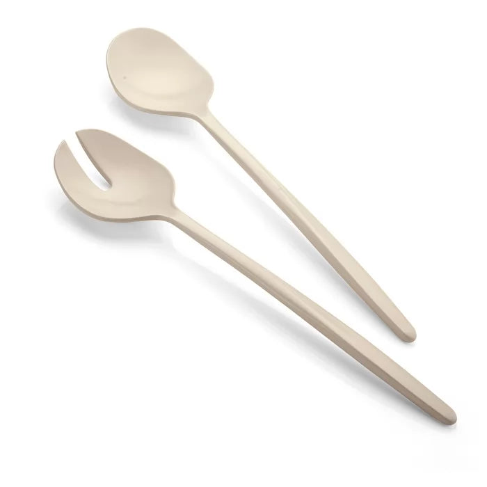 Clay Tierra Salad Servers by Guzzini