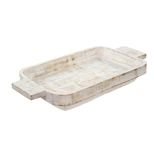 Whitewash Dough Bowl