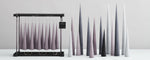 Load image into Gallery viewer, Dark Mauve Cone Candle by Ester + Erik

