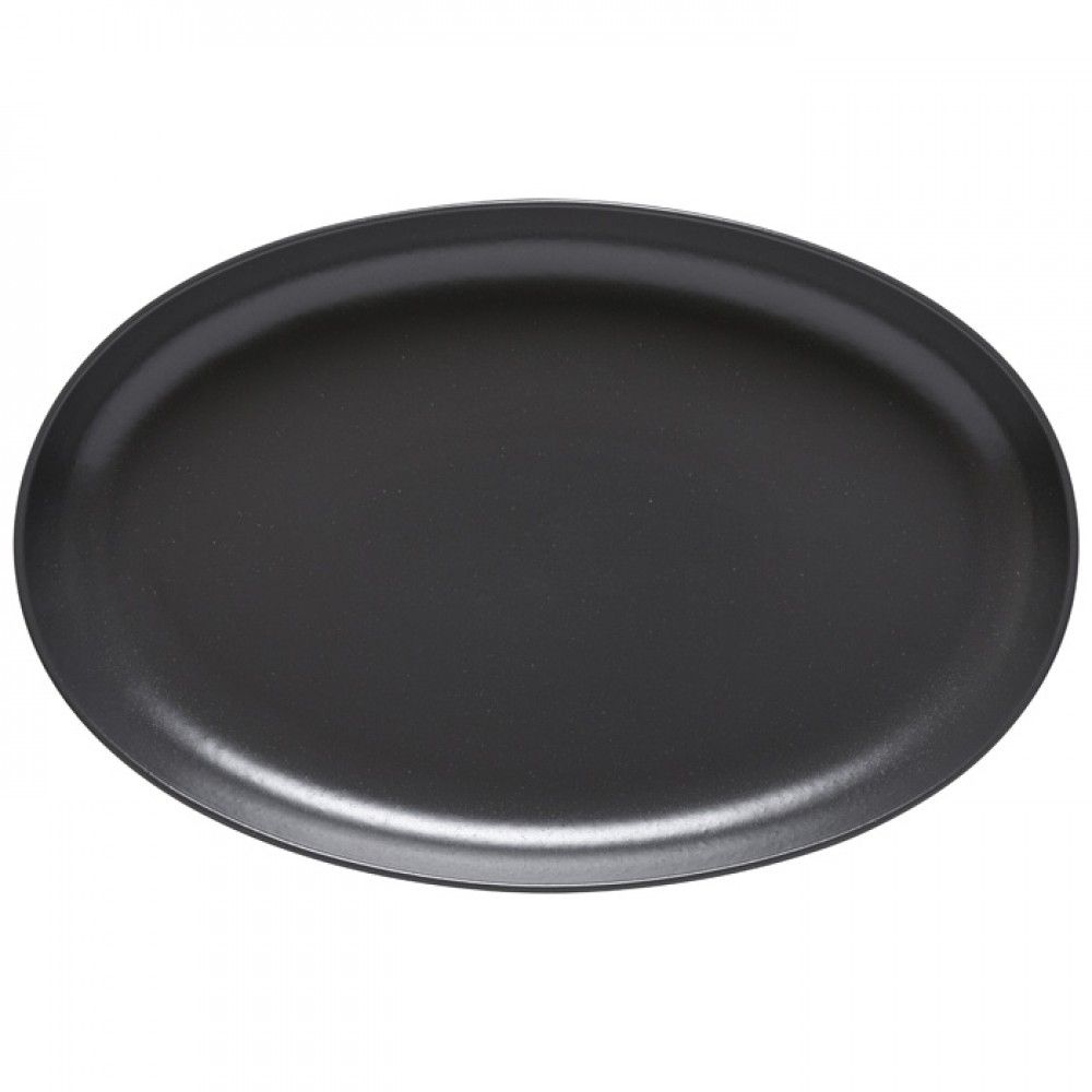 Casafina Pacifica 16" Oval Platter - Pepper