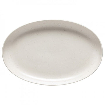 Casafina Pacifica 16" Oval Platter - Vanilla