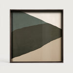 Load image into Gallery viewer, Blue Wabi Sabi Glass Tray
