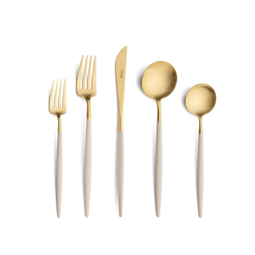 Goa Ivory Gold 5 piece set by Cutipol
