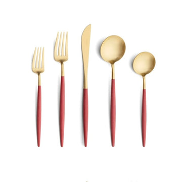 Goa Red Gold 5 piece set by Cutipol