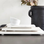Load image into Gallery viewer, White Marble Trays -3 sizes
