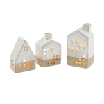 Load image into Gallery viewer, Ceramic Tealight House - 3 sizes
