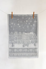 Load image into Gallery viewer, Winter Village Kitchen Towel - 2 colours

