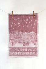 Load image into Gallery viewer, Winter Village Kitchen Towel - 2 colours

