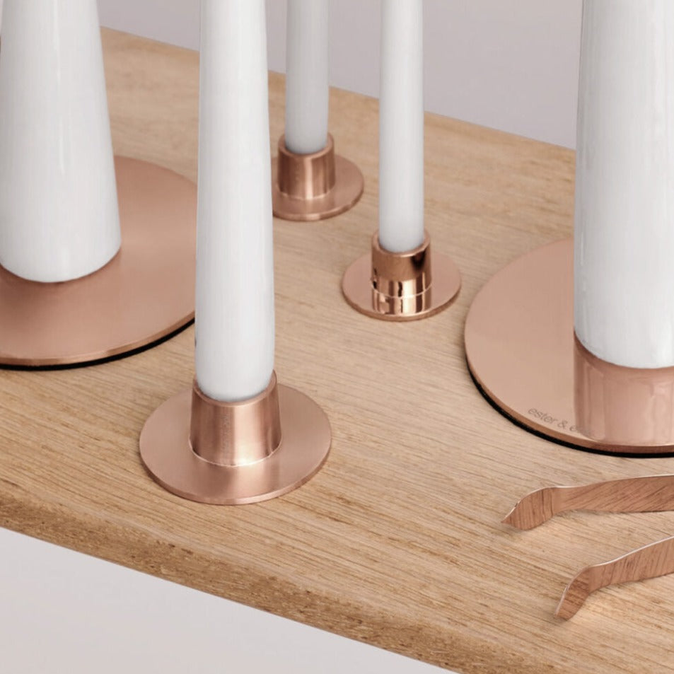 Taper Candle Holders by Ester + Erik - 5 finishes