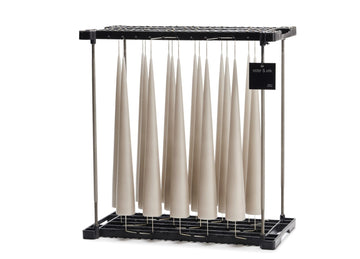 Taupe Cone Candle by Ester + Erik