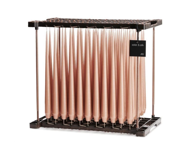 Powder Taper Candle Pair by Ester + Erik