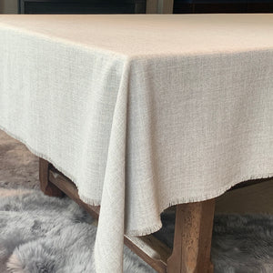 Nomad Heather Linen Tablecloth - 15 colours