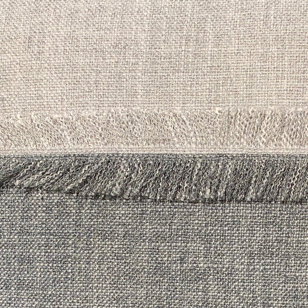 Boho Heathered Cushion - Sterling & Graphite
