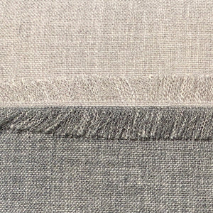 Boho Heathered Cushion - Sterling & Graphite