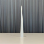 Load image into Gallery viewer, White Lacquer Cone Candle by Ester + Erik
