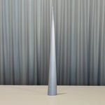 Load image into Gallery viewer, Light Grey Cone Candle by Ester + Erik
