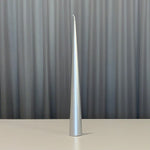 Load image into Gallery viewer, Silver Metallic Cone Candle by Ester + Erik
