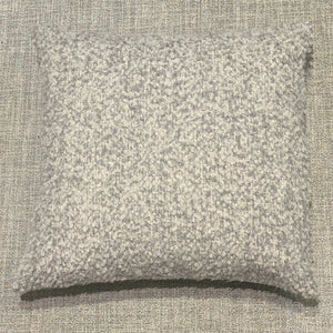 Boucle Cushion - Silver