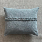 Load image into Gallery viewer, Boho Gobi Lumbar Cushion - Smokey Blue
