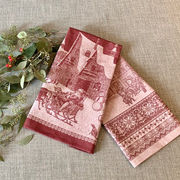 Winter Village Kitchen Towel - 2 colours