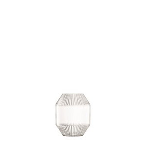 Clear Ribbed Rotunda Vase/Lantern