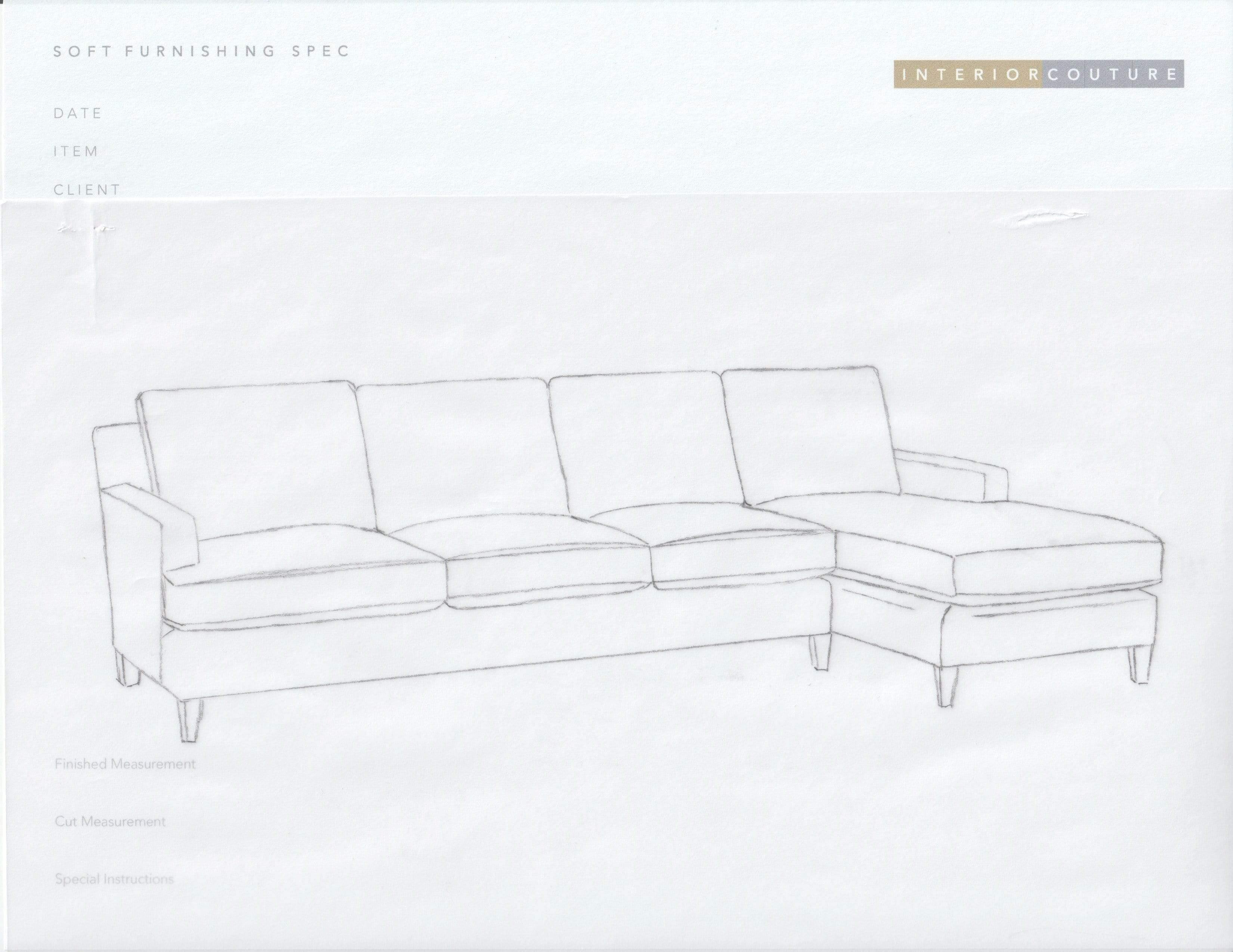 FOUR SEAT SECTIONAL