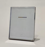 Load image into Gallery viewer, Frame Clear Acrylic and Silver Portrait Frame 8x10
