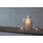 Load image into Gallery viewer, Clear Ribbed Rotunda Tea Light
