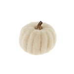 Load image into Gallery viewer, White Felt Pumpkin - 4 sizes

