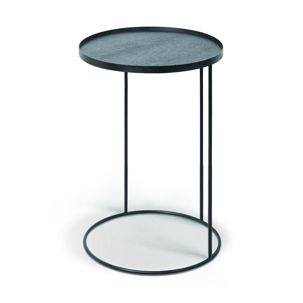 Small Round Side Tray Table