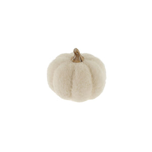 White Felt Pumpkin - 4 sizes
