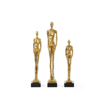Gold Miles Statue