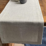 Load image into Gallery viewer, Table Linen Sterling Long Runner

