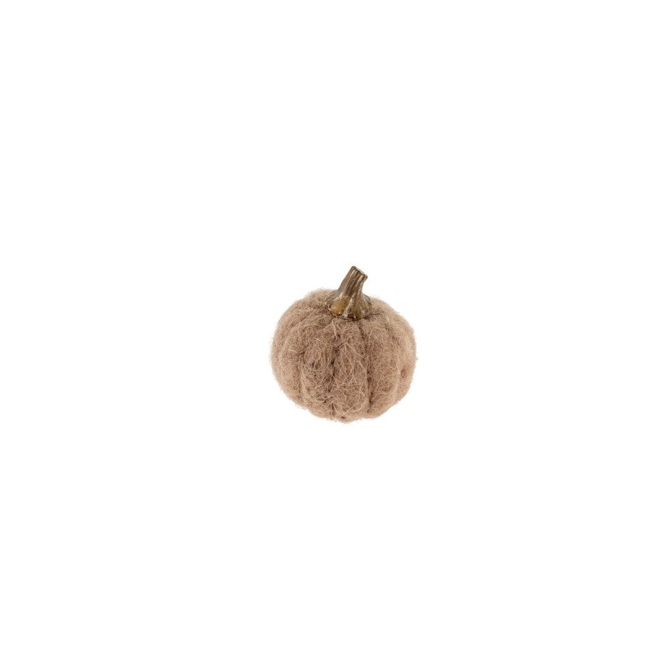 Oat Felt Pumpkin - 4 sizes